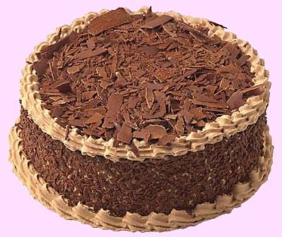 шоколадный торт со сливками